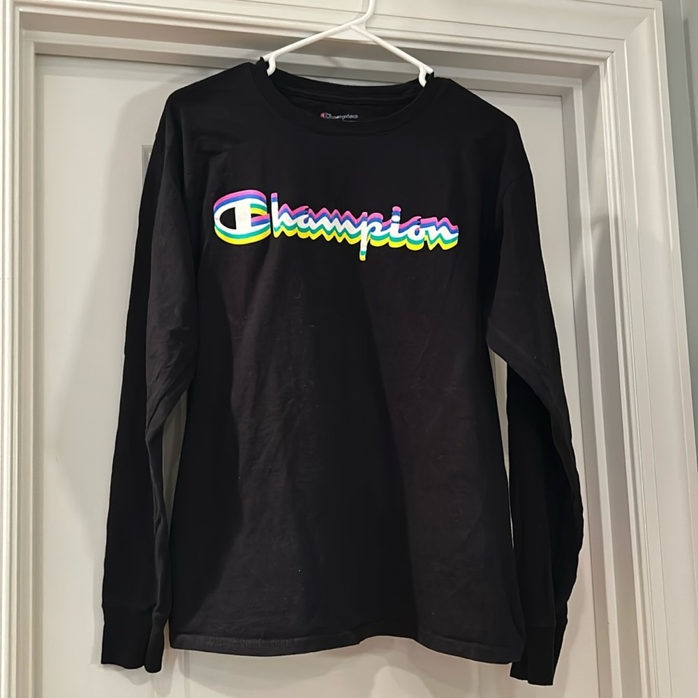 Black womans long-sleeve